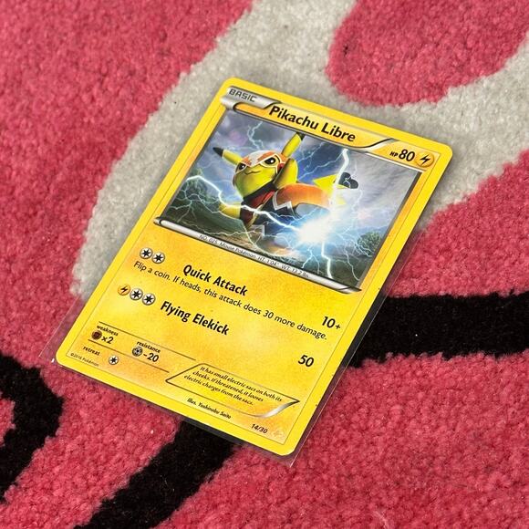 Pikachu Libre 14 – Pokémon TCG Pikachu Libre & Suicune Collection – As Pictured - Picture 1 of 6